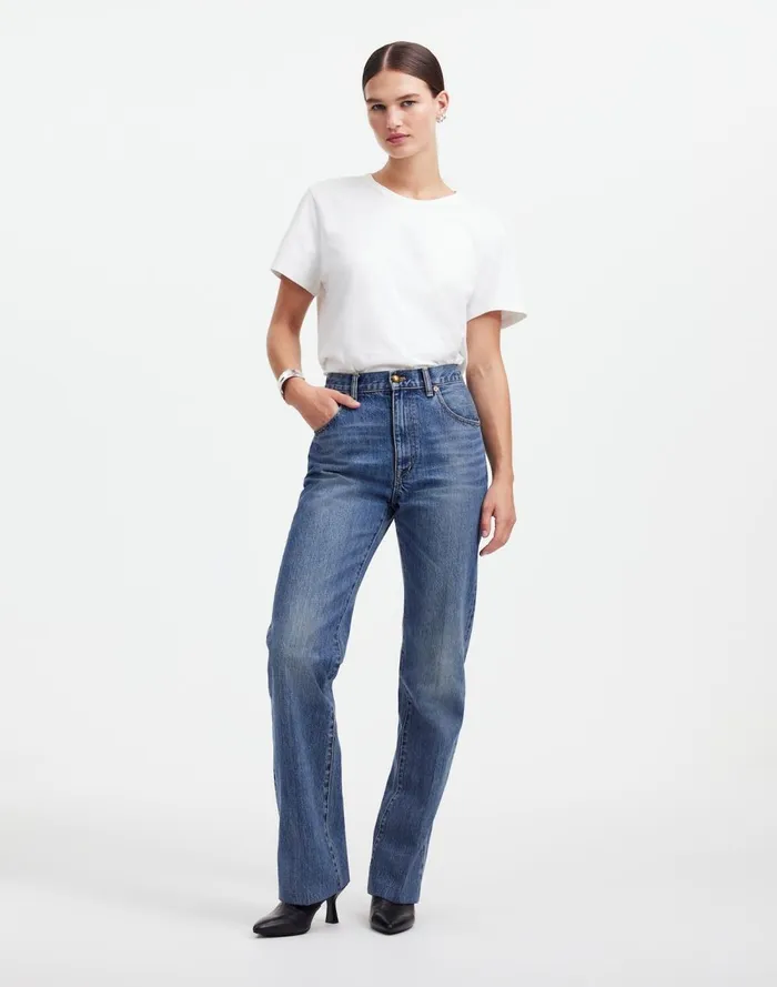 Women Jeans Madewell The Alexa Dream Jean In Croswell Wash Croswell Wash