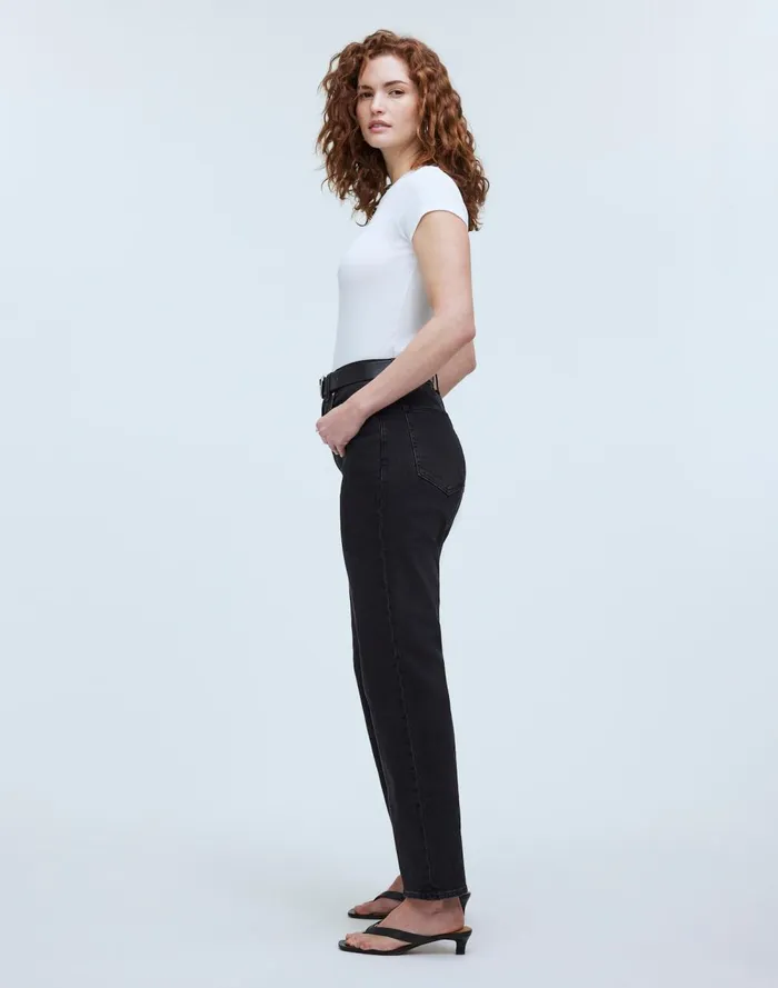 Women Jeans Madewell The Curvy 03990s Straight Jean Belmere Wash