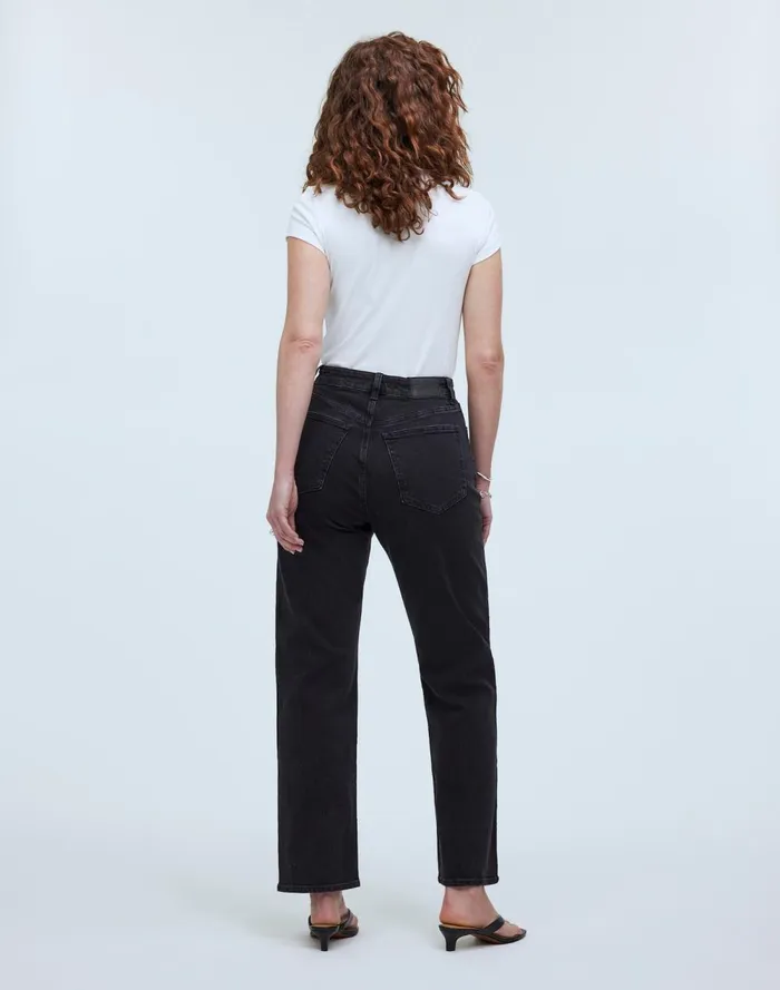 Women Jeans Madewell The Curvy 03990s Straight Jean Belmere Wash