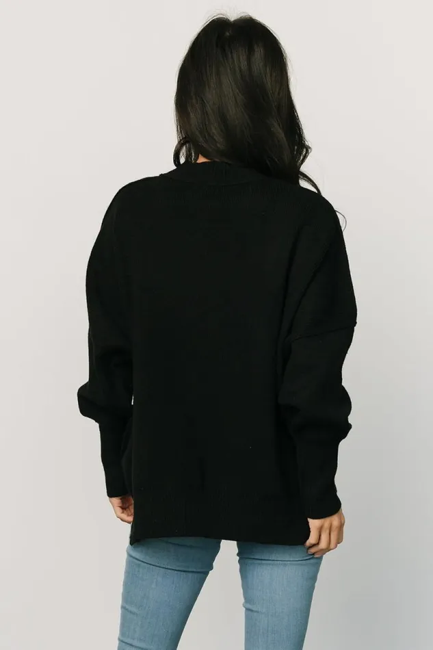 Women Jeremiah Knit Sweater Black Baltic Born Sweaters