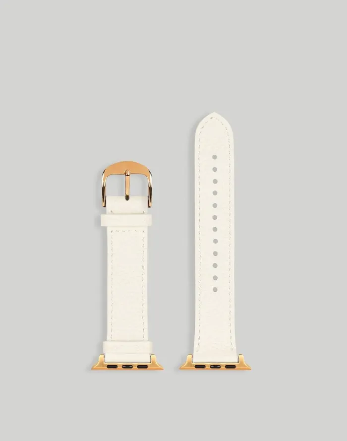 Women Jewelry Madewell Hyer Goods Apple Watch Band White Gold 384041 Mm White