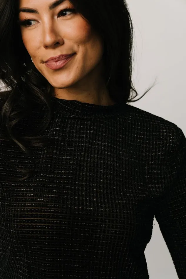 Women Joss Velvet Top Black Baltic Born Blouses and Shirts Women Joss Velvet Top Black Baltic Born Blouses and Shirts
