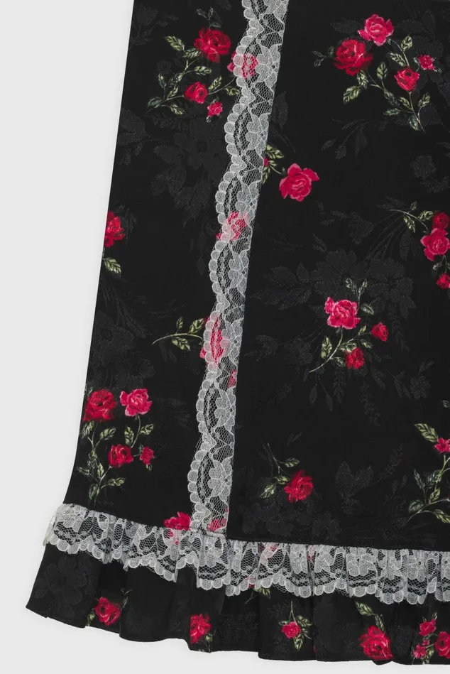 Women June Mini Skirt Black For Love and Lemons Lingerie