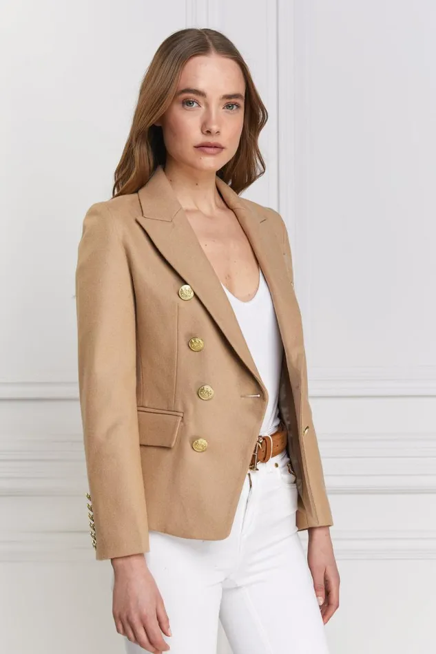 Women Knightsbridge Blazer Camel Holland Cooper Tailoring Women Knightsbridge Blazer Camel Holland Cooper Tailoring