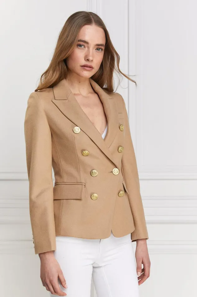 Women Knightsbridge Blazer Camel Holland Cooper Tailoring Women Knightsbridge Blazer Camel Holland Cooper Tailoring