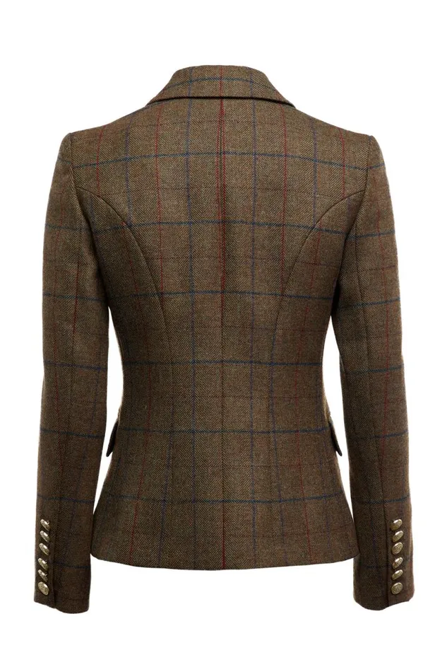 Women Knightsbridge Blazer Glen Green Holland Cooper Blazers