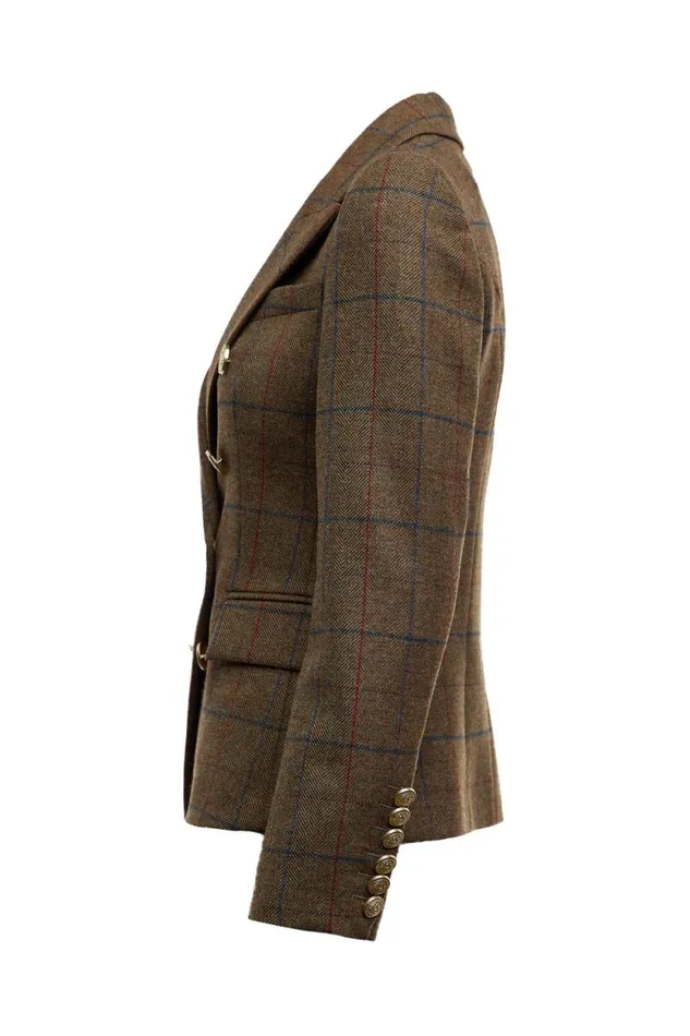 Women Knightsbridge Blazer Glen Green Holland Cooper Blazers