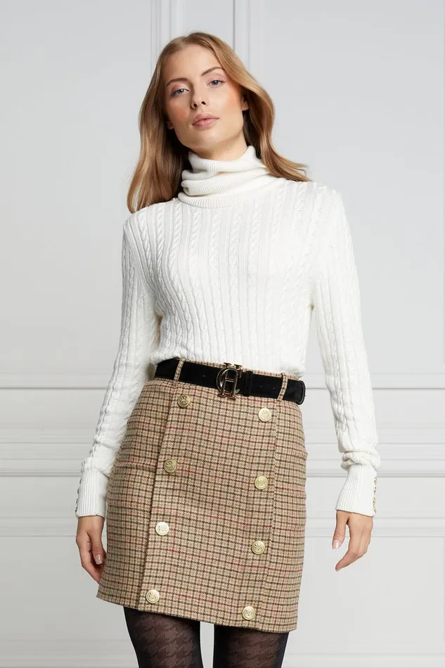 Women Knightsbridge Skirt Charlton Tweed Holland Cooper Tailoring