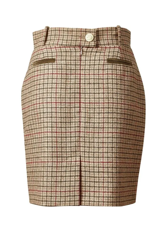 Women Knightsbridge Skirt Charlton Tweed Holland Cooper Tailoring Women Knightsbridge Skirt Charlton Tweed Holland Cooper Tailoring