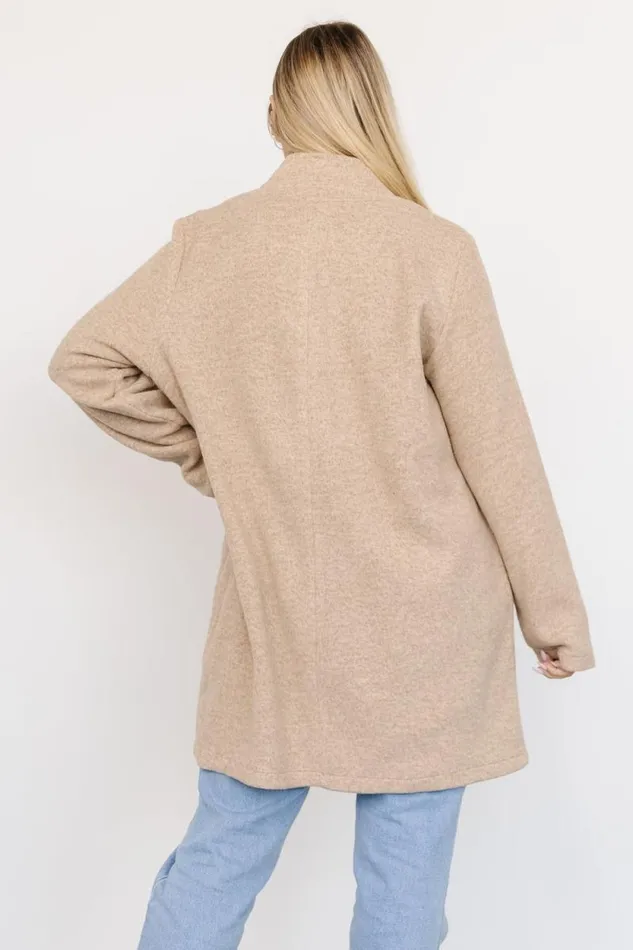 Women Knoll Notch Jacket Oatmeal Baltic Born Outerwear
