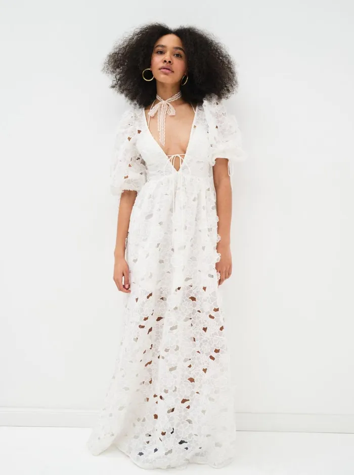 Women Leighton Maxi Dress White For Love and Lemons Dresses