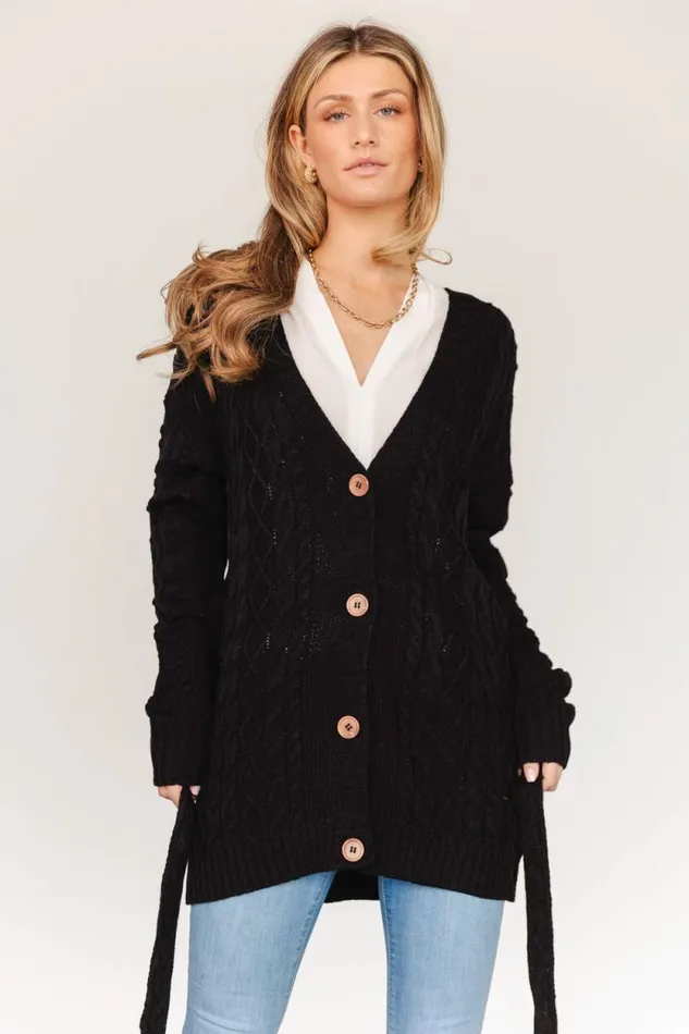 Women Leonie Cardigan Black Baltic Born Cardigans