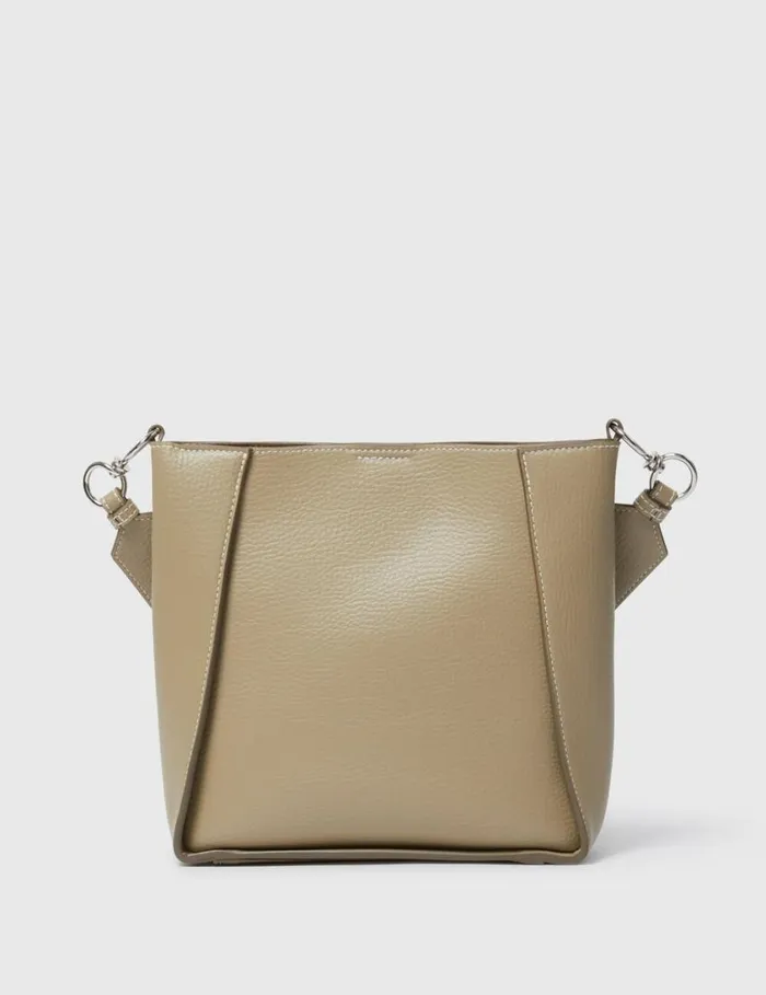 Women Logo Square Crossbody Bag Bamboo Stella McCartney Crossbody Bags