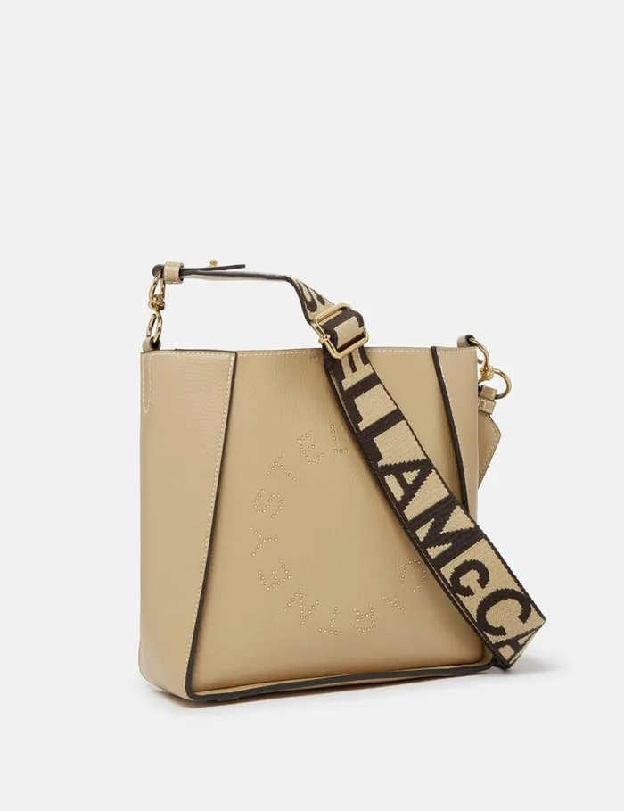 Women Logo Square Crossbody Bag Butter Yellow Stella McCartney Mini Bags And Clutches