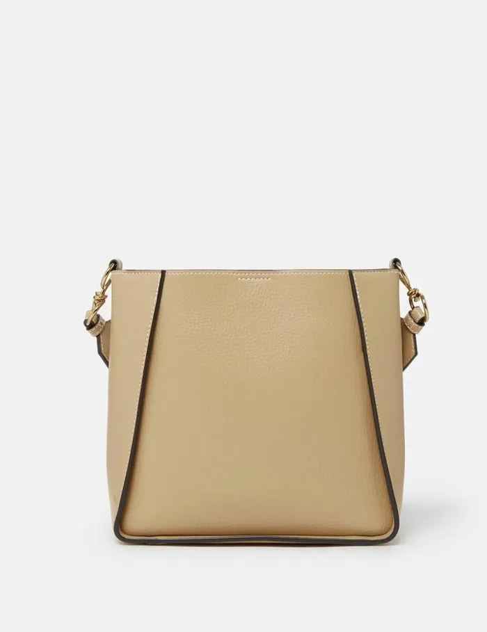 Women Logo Square Crossbody Bag Butter Yellow Stella McCartney Mini Bags And Clutches