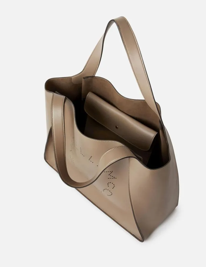 Women Logo Tote Bag Moss Stella McCartney TopHandle Bags Women Logo Tote Bag Moss Stella McCartney TopHandle Bags