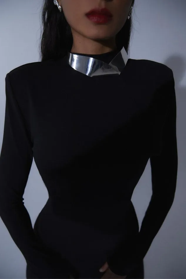 Women Long Sleeve Dresses Rachel Gilbert CLOVE DRESS Women Long Sleeve Dresses Rachel Gilbert CLOVE DRESS