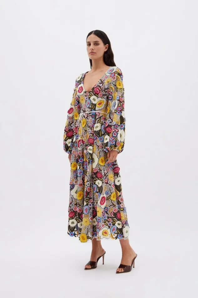 Women Long Sleeve Dresses Rachel Gilbert LYRA DRESS Women Long Sleeve Dresses Rachel Gilbert LYRA DRESS