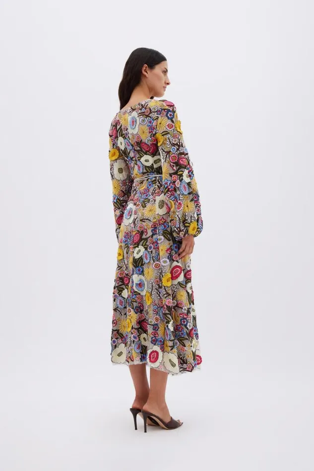 Women Long Sleeve Dresses Rachel Gilbert LYRA DRESS Women Long Sleeve Dresses Rachel Gilbert LYRA DRESS