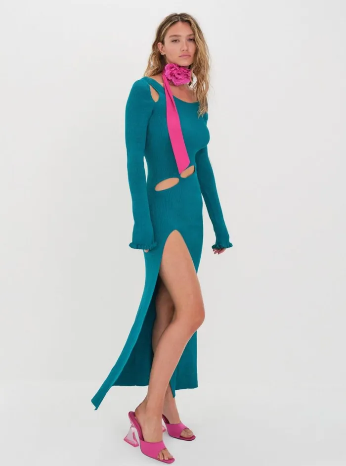 Women Lorelei Maxi Dress Blue For Love and Lemons Dresses Women Lorelei Maxi Dress Blue For Love and Lemons Dresses