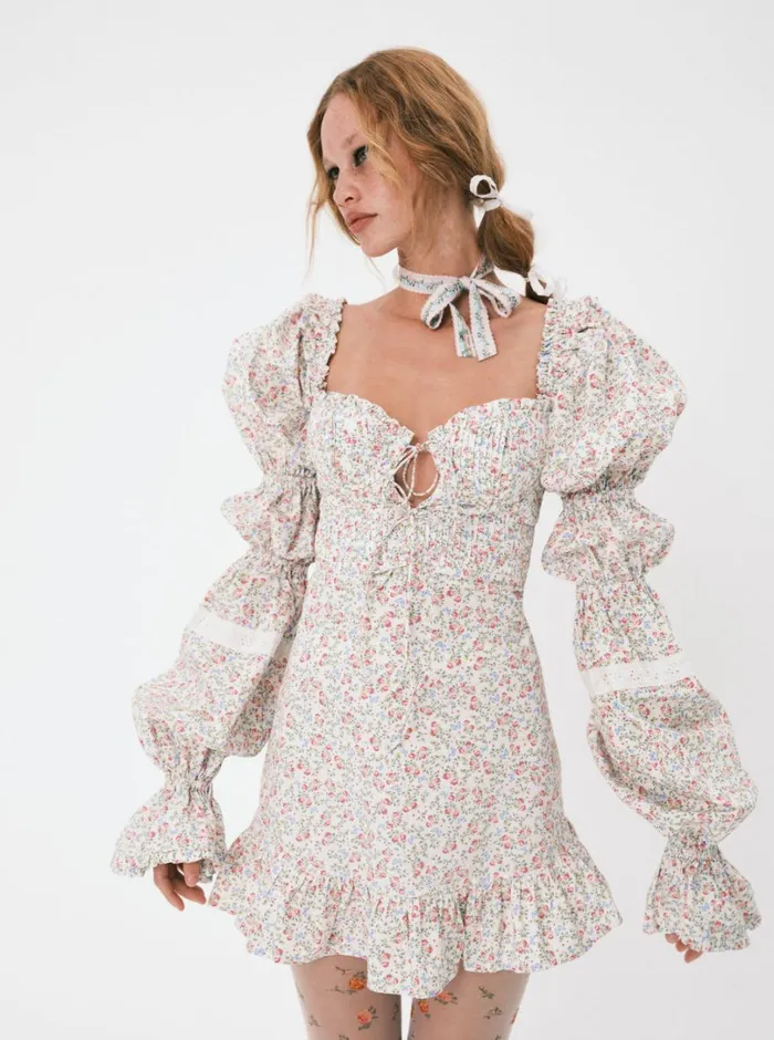 Women Lucca Mini Dress Multi For Love and Lemons Dresses