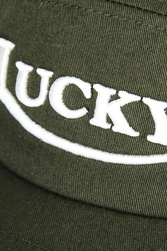 Women Lucky Brand Hats Lucky Emb 5 Panel Hat Light Green