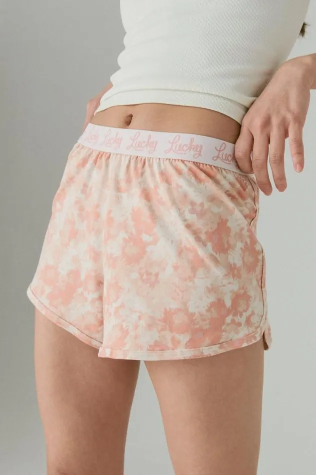 Women Lucky Brand Intimates and Sleepwear Lucky Cozy Sleep Short Set Open Overflow