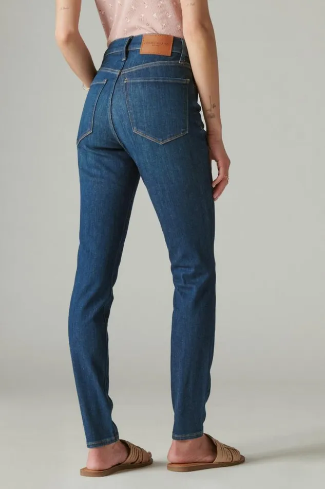 Women Lucky Brand Jeans Bridgette High Rise Skinny Inclusion Blue