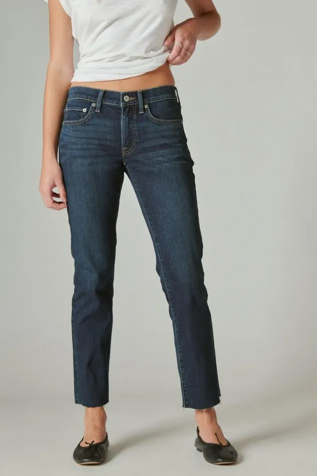 Women Lucky Brand Jeans Sweet Crop Lofi Ct