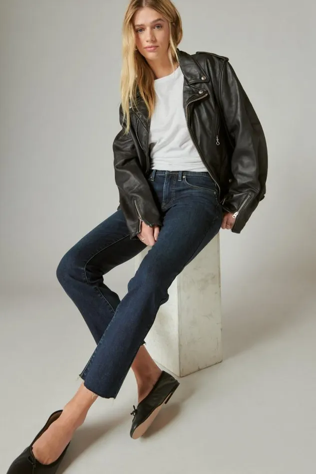 Women Lucky Brand Jeans Sweet Crop Lofi Ct