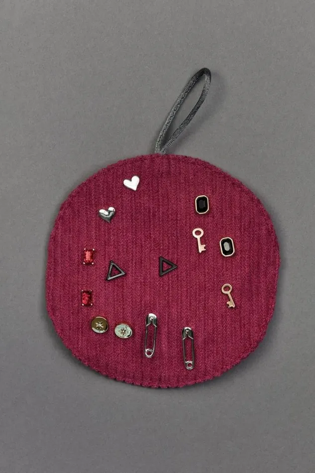 Women Lucky Brand Jewelry Berry Corduroy Stud Set Two Tone
