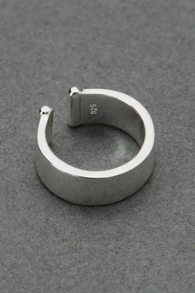 Women Lucky Brand Jewelry Modern Ear Cuff Silver