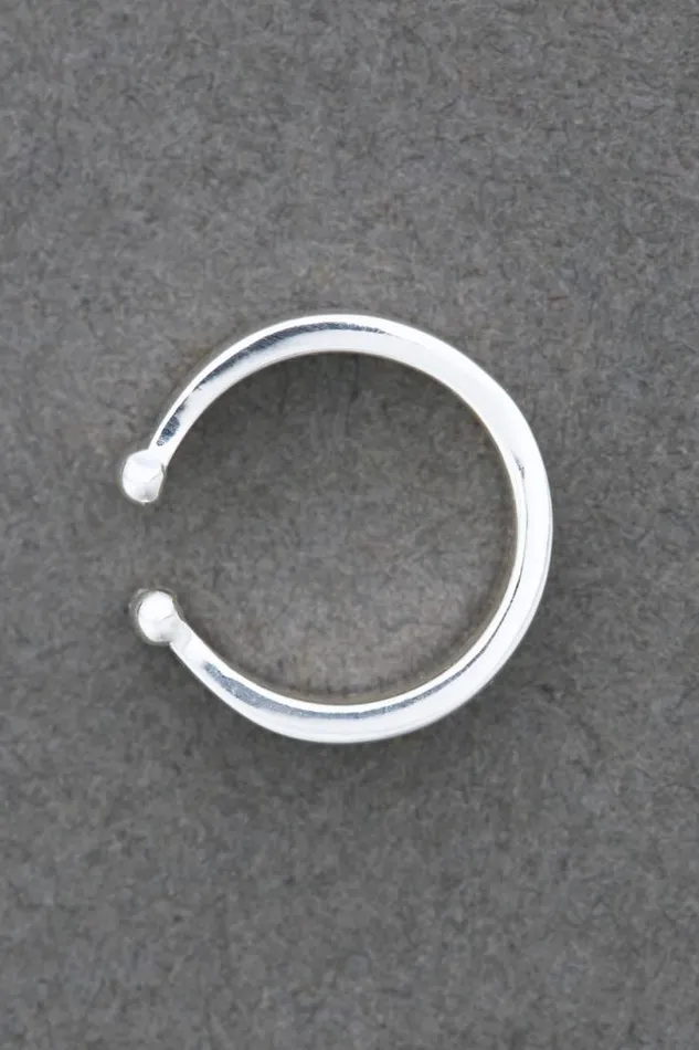 Women Lucky Brand Jewelry Modern Ear Cuff Silver