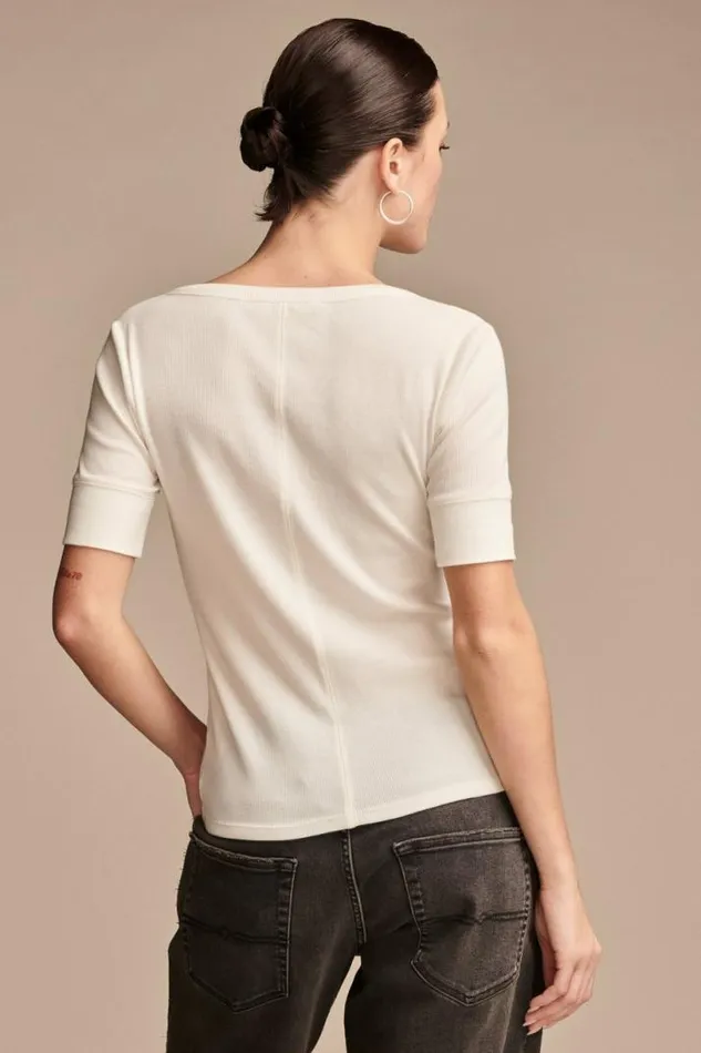 Women Lucky Brand Knit Tops Ribbed Henley Tee Women Lucky Brand Knit Tops Ribbed Henley Tee