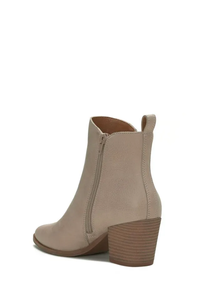 Women Lucky Brand Shoes Bidelia Bootie Light Grey