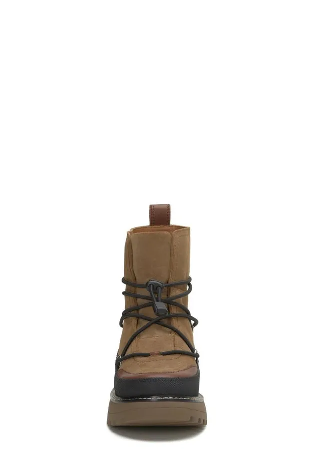 Women Lucky Brand Shoes Caelia Casual Bootie Medium Brown