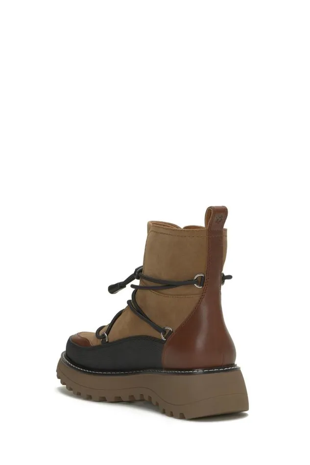 Women Lucky Brand Shoes Caelia Casual Bootie Medium Brown