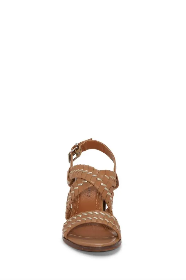 Women Lucky Brand Shoes Dabene Heel Medium Dark Beige