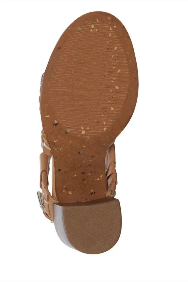 Women Lucky Brand Shoes Dabene Heel Medium Dark Beige
