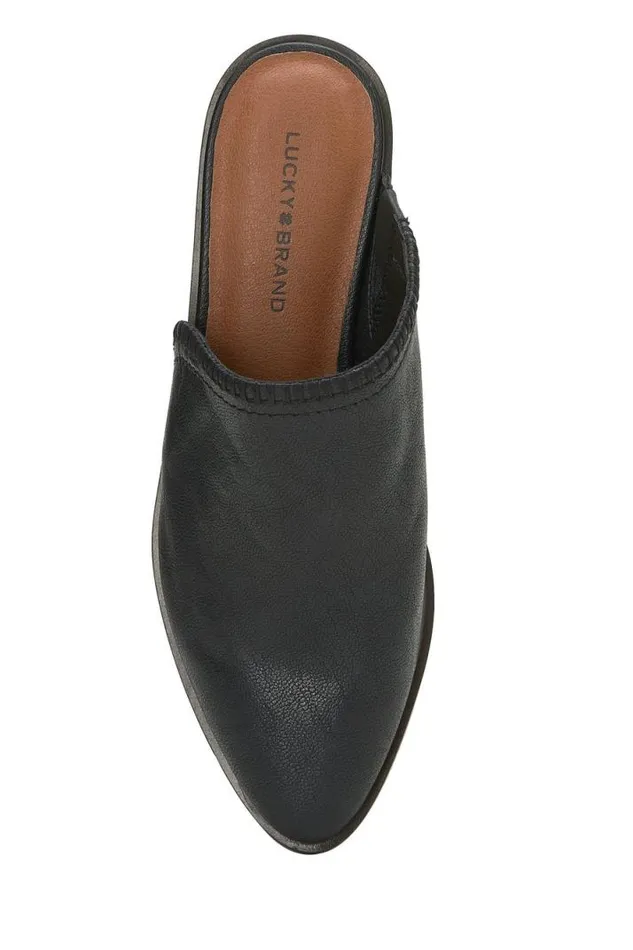 Women Lucky Brand Shoes Maizin Mule Black