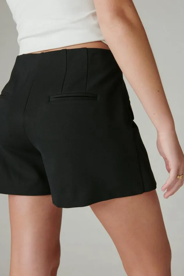 Women Lucky Brand Skirts Ponte Skort Lucky Levi Navy