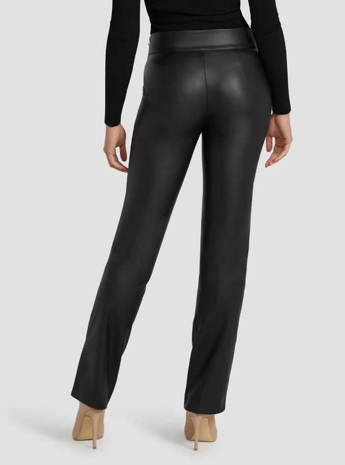 Women Marciano GUESS Marciano Black Jenna Faux Leather Pants Women Marciano GUESS Marciano Black Jenna Faux Leather Pants