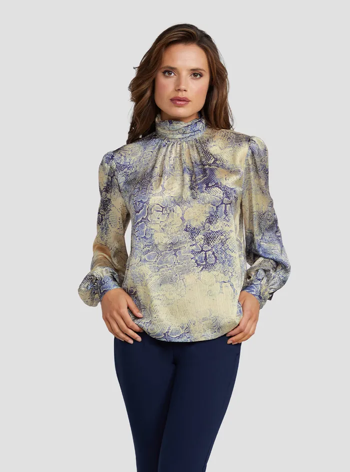 Women Marciano GUESS Marciano Spring Snakeskin Print Shirt