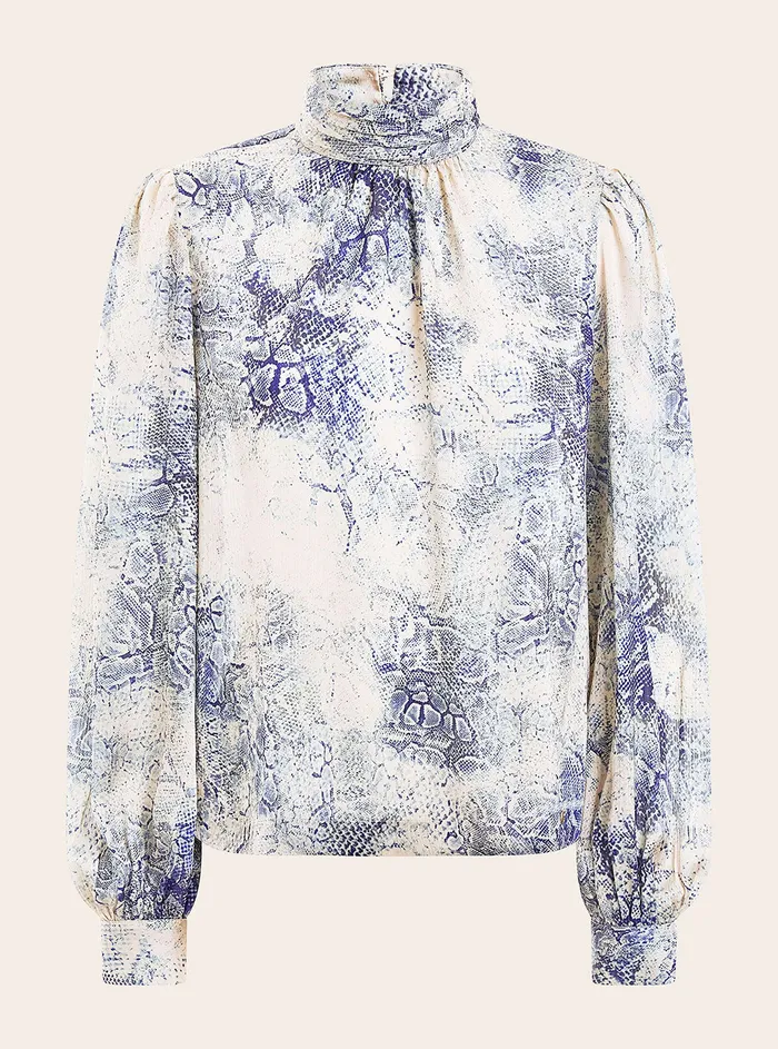 Women Marciano GUESS Marciano Spring Snakeskin Print Shirt Women Marciano GUESS Marciano Spring Snakeskin Print Shirt