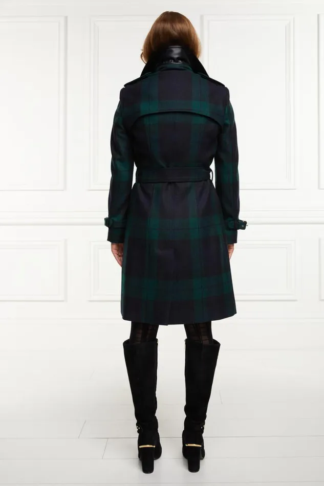 Women Marlborough Trench Coat Blackwatch Holland Cooper Tailoring
