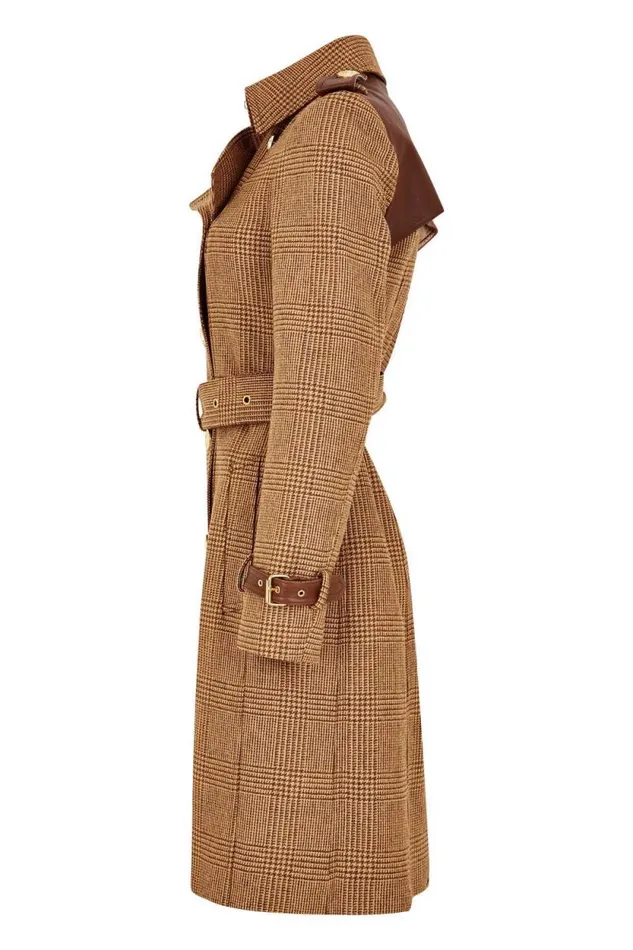 Women Marlborough Trench Coat Tawny Holland Cooper Tailoring