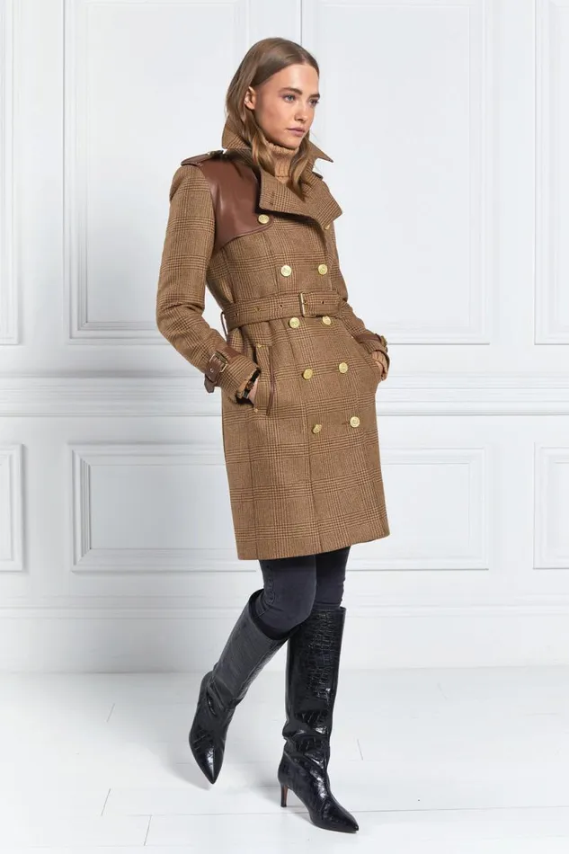 Women Marlborough Trench Coat Tawny Holland Cooper Tailoring
