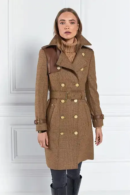 Women Marlborough Trench Coat Tawny Holland Cooper Tailoring