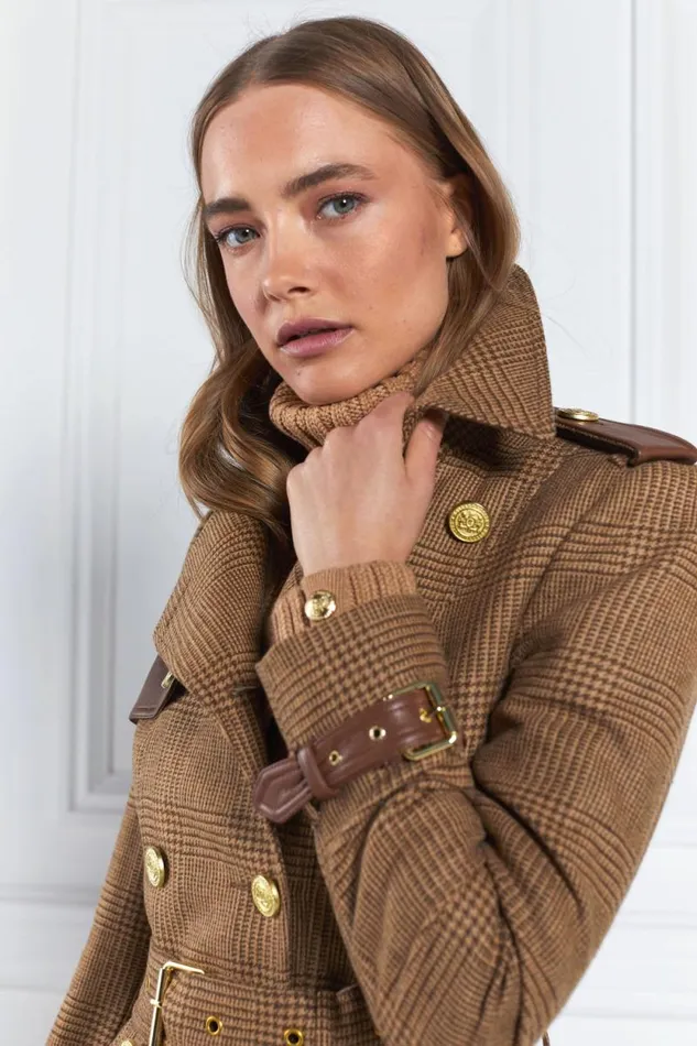 Women Marlborough Trench Coat Tawny Holland Cooper Tailoring