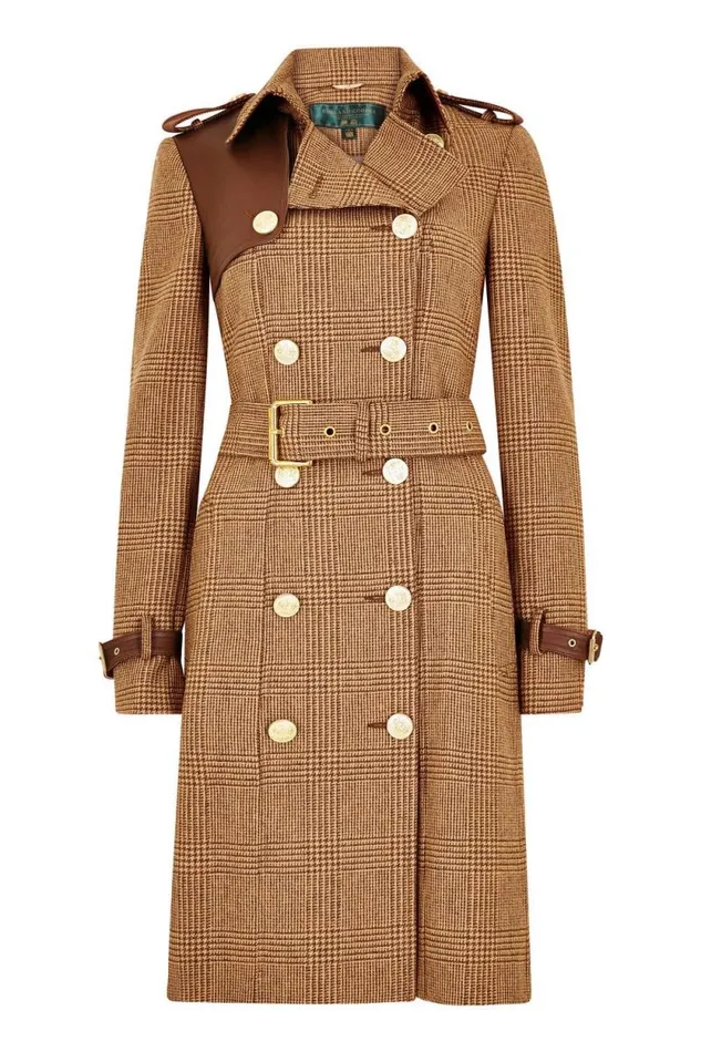 Women Marlborough Trench Coat Tawny Holland Cooper Tailoring